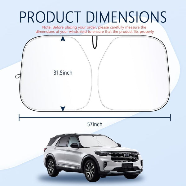 Cool Car Sunshade with Storage Bag