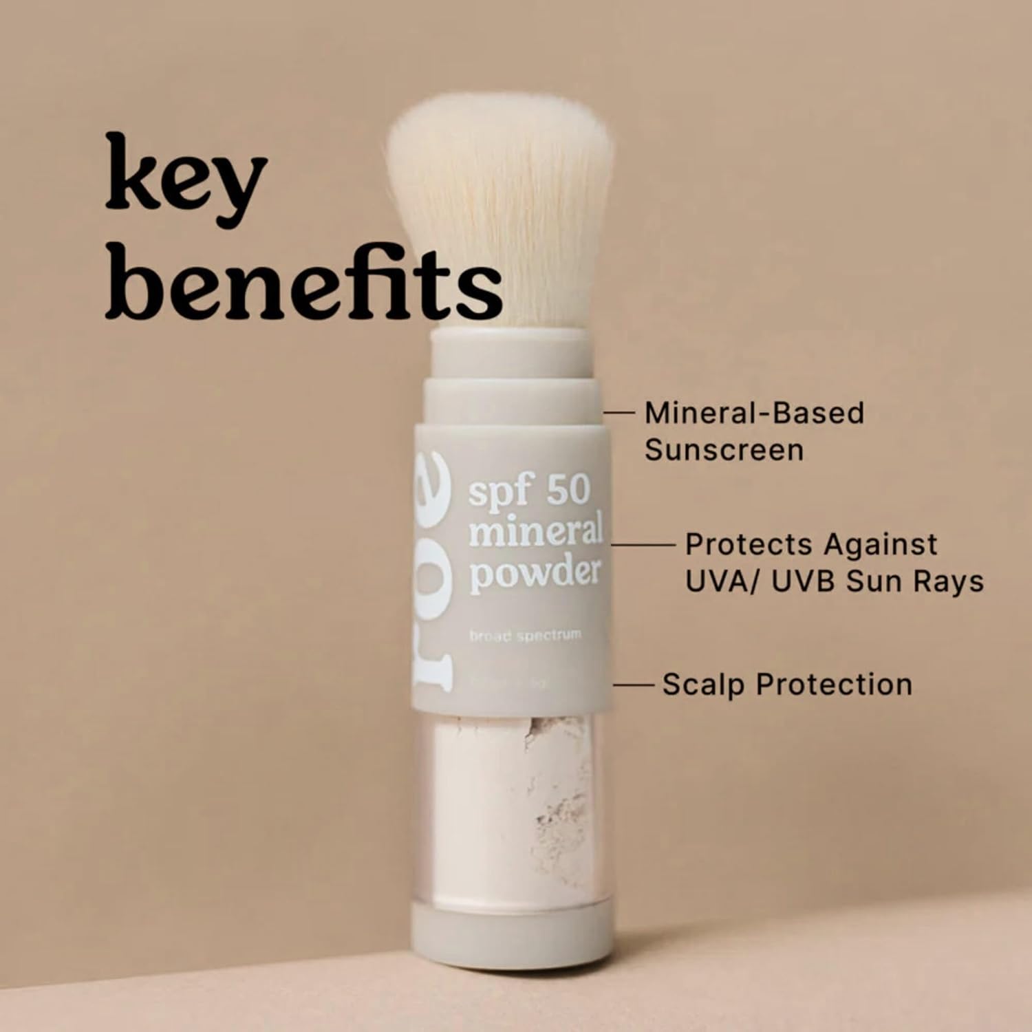 Brush-On Mineral Sunscreen