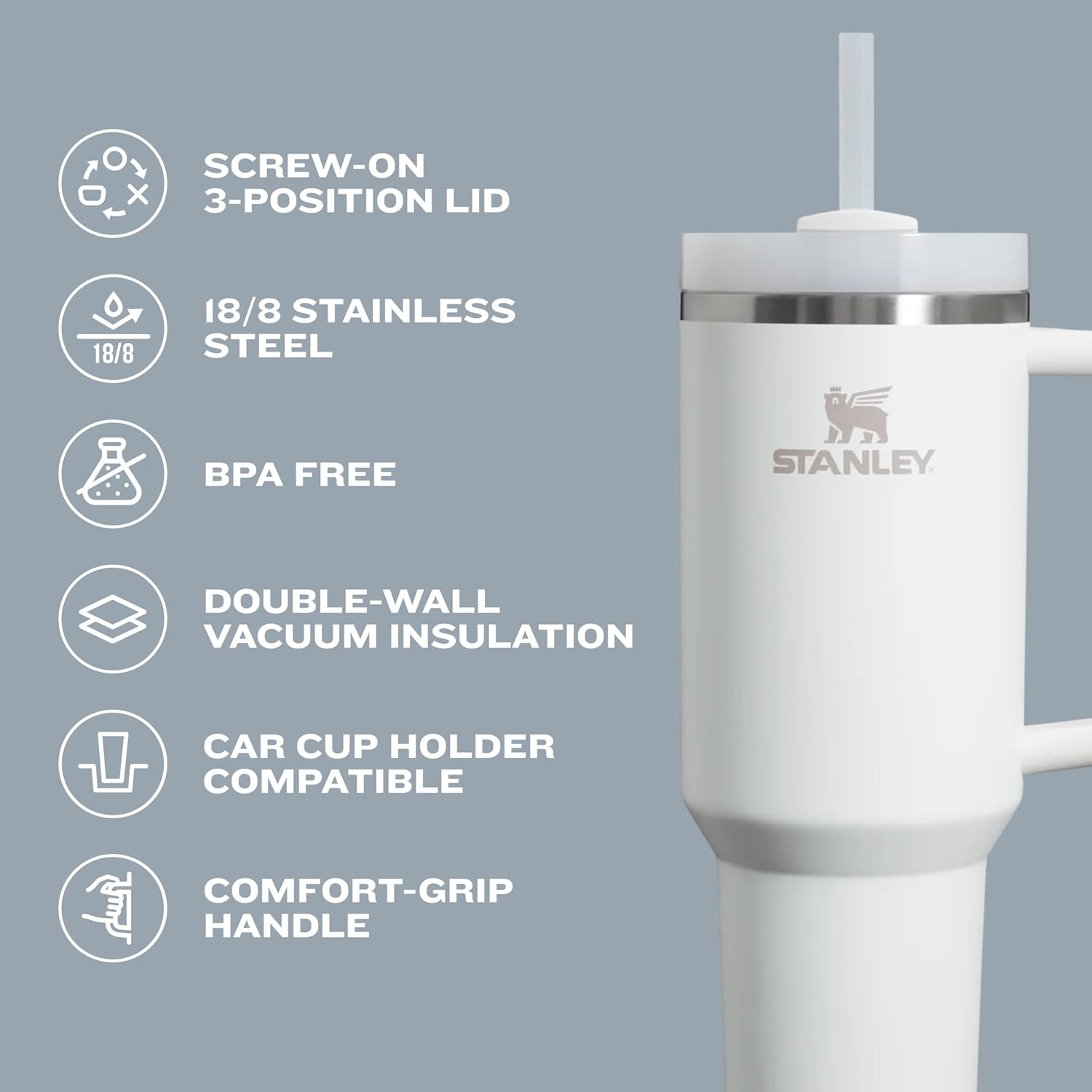 Stylish Sip Tumbler with Handle