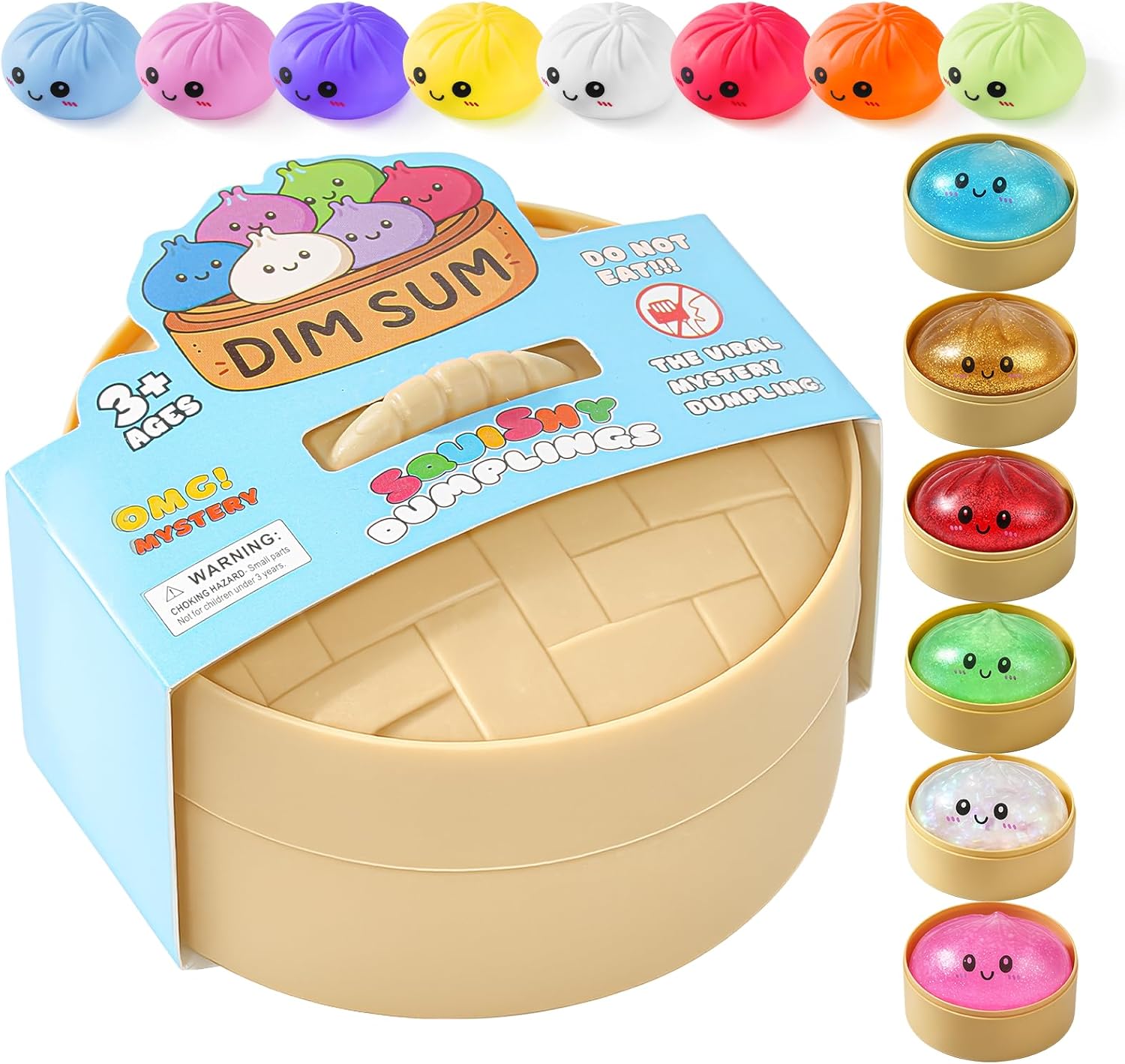 Mystery Squishy Dumpling Box