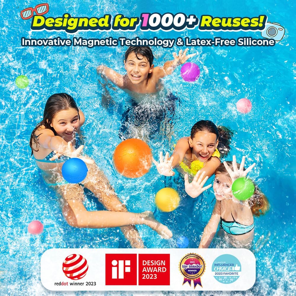 Vibrant Splash Water Balloons
