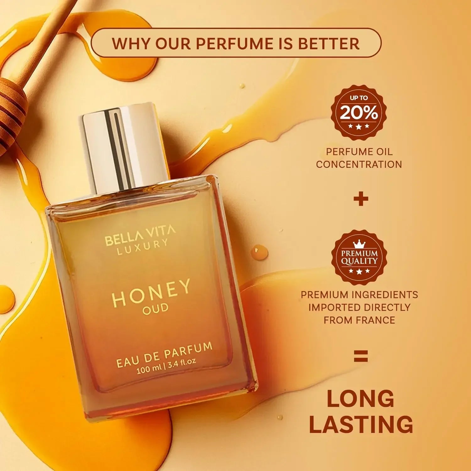 BellaVita Warm Amber Perfume